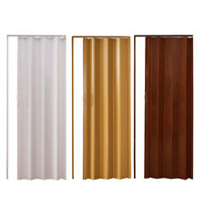Folding Door Concertina Accordion  Plastic Sliding Door Living Room Divider