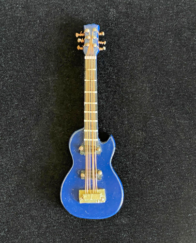 Miniature blue gibson - miniature, paul