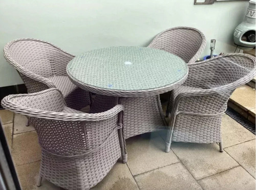 Rattan dining set - dining, seater