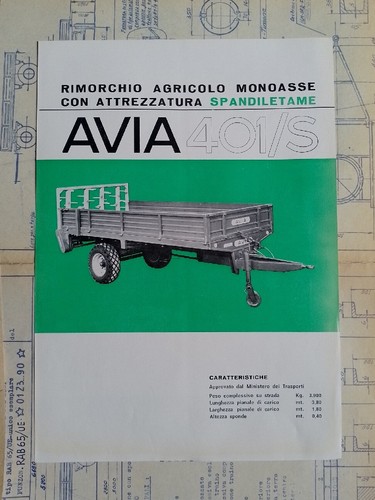 Avia agricultural trailer - avia,