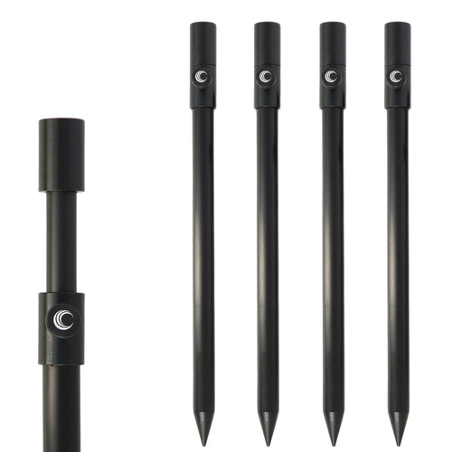 Black bank sticks carp coarse - black,