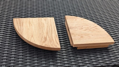 Oakerland solid oak corner