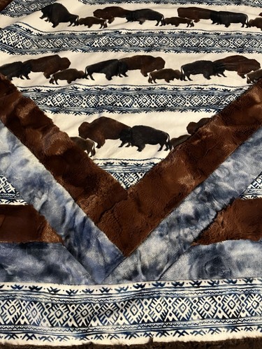 Minky cuddle throw - minky, blanket