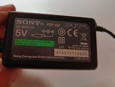 PSP Sony Charging Cable Lead Charger Original Good Working Condition UK Plug 