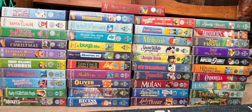 Disney vhs collection - collection, choose