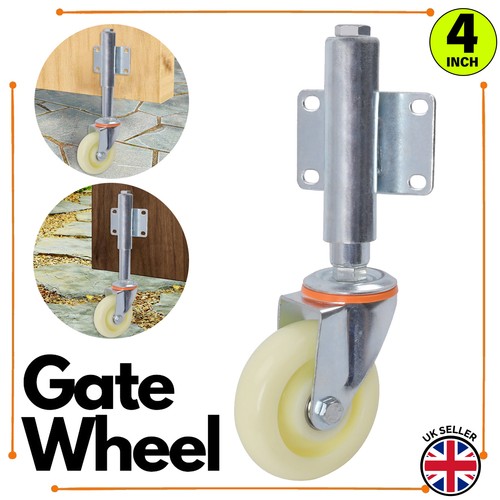 Gate wheel spring loaded - wheel,