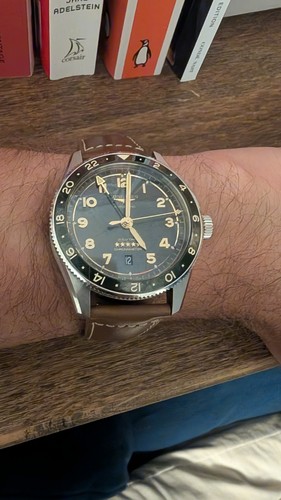Longines spirit zulu time 42mm - zulu,