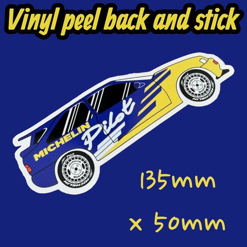 Michelin pilot vinyl sticker - michelin,