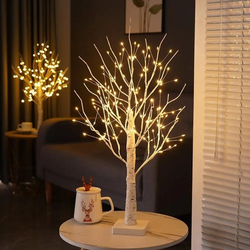 Lighted christmas tree xmas - tree,