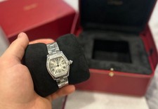 Cartier Roadster Silver Dial