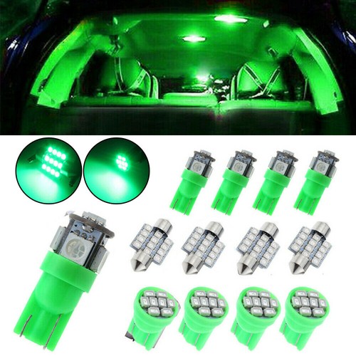 13pcs green led - 13pcs,