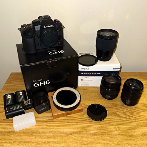 Panasonic lumix gh6 - panasonic, mirrorless