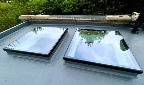 Smart aliver flat roof - flat, light