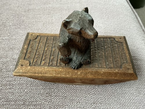 Vintage hand carved black - vintage,