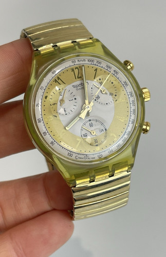 Vintage swatch flex golden - vintage,
