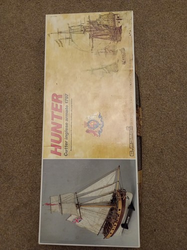 Wooden model sailing ship - wooden,
