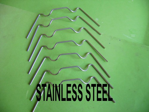 100 clips stainless steel - 100, w