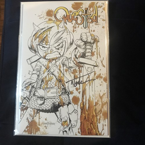 Quested partial sketch - quested, #1