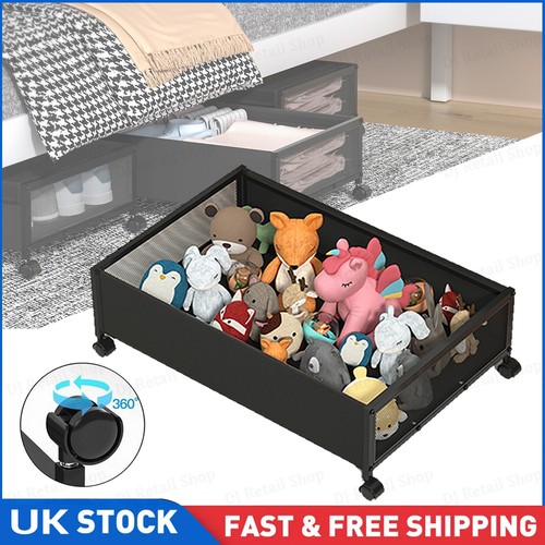 Under bed storage with wheels - bed,