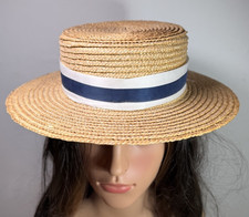 Vintage Headliner Boater Hat
