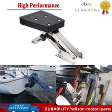 Outboard Motor Bracket Stainless Heavy Duty Auxiliary For 2Stroke 25 110