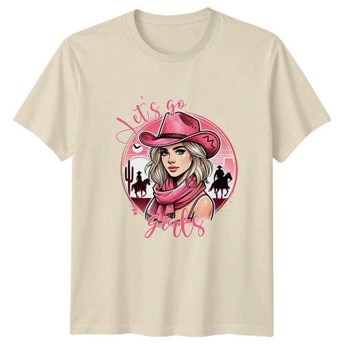 Lets girls cowboy shirt - cowboy, t-shirt