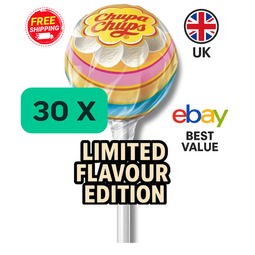 30x chupa chups lollies - 30x,