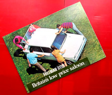 HILLMAN IMP Mk. II "Britain's low priced saloon" Sales Brochure from 1971. C147H