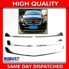 CHROME FRONT GRILL TRIM COVER 5PCS S.STEEL FOR MERCEDES BENZ VITO (2014+ONWARDS)
