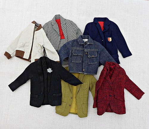Vintage ken doll jackets - doll,