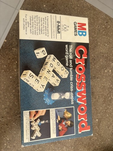 Vintage 1978 crossword board - vintage,
