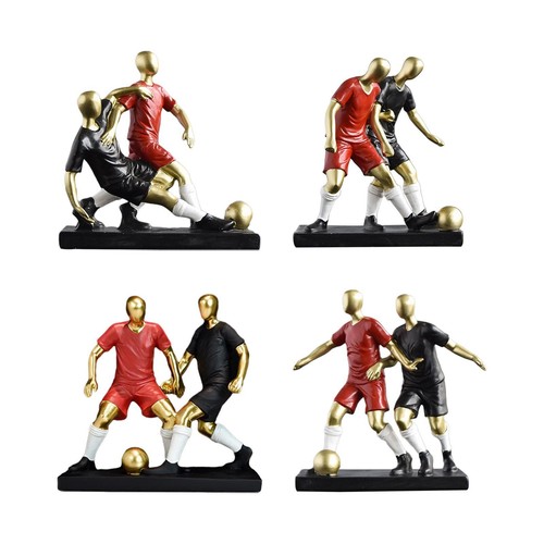 Resin figurine football player - resin,