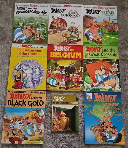 Asterix books bundle good - books,