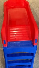 Palplay 907184 Red & Blue Junior Folding Slide Indoor & Outdoor Use | 18 Months 