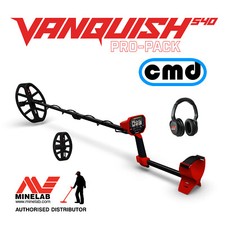 Minelab Vanquish 540 Pro-Pack Metal Detector