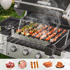 BBQ Cypriot Grill Top Rotisserie Kebab Skewers & Multiple Speed Electric Motor