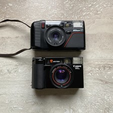 Nikon AF3 + Canon AF35ML 35mm