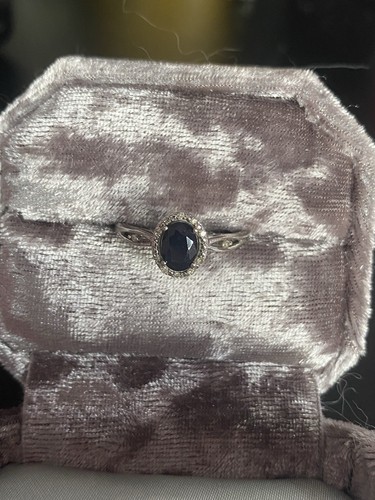 White gold sapphire - sapphire, and