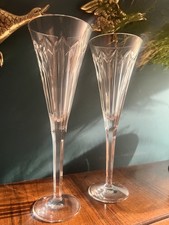 VERY RARE pair STUART Crystal