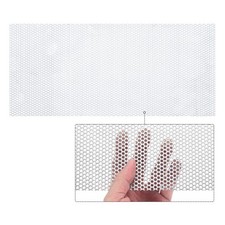 19.7"x9.8" 304 Stainless Steel Perforated Sheet 0.12" Hole Metal Mesh Plate