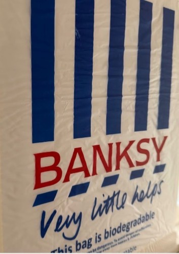 Banksy very little helps - little,