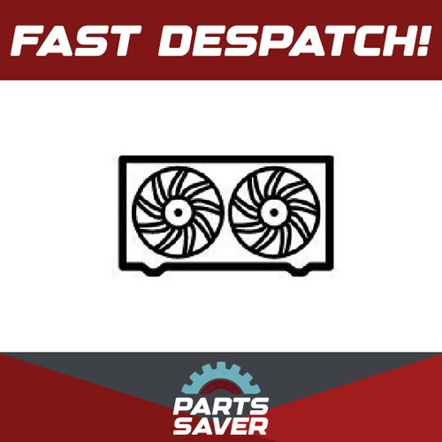 Radiator fan fits ford escort - radiator,