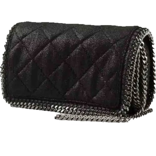 Stella mccartney black quilted - black,
