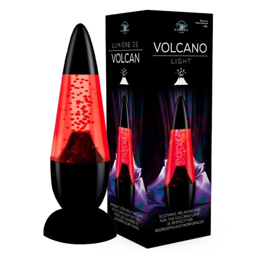 Volcano light lava lamp - volcano,