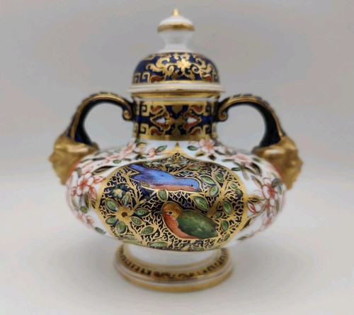 Antique 19thc crown derby - crown,
