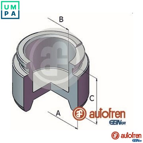 Piston brake caliper d025318 - piston,
