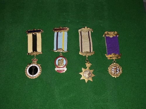 Vintage raob medals lot key - vintage,