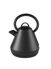 Black 3KW Fast Boil Pyramid Kettle 1.7L - Features boil dry protection