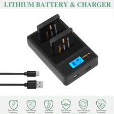 2X Battery For Nikon EN-EL19