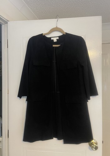 Black suede - h&m,